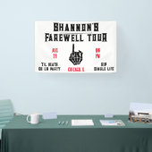 Afscheids Tour, Muziekfestival Meidenavond Spandoek (Beurs)