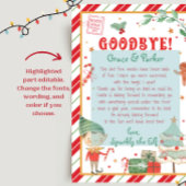 Afscheidsbrief van Uw Kerst Elf Kaart