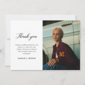 Afscheidscade Klas 2026 Bedankkaart (Voorkant)