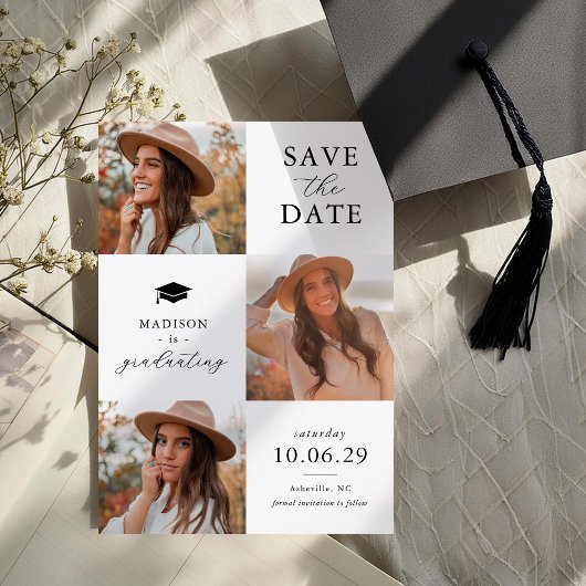 Afscheidscadeau foto opslaan diploma 3 save the date