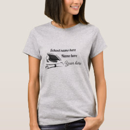 Afscheidscadeau met naam t-shirt