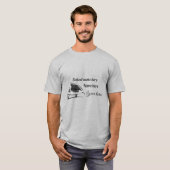 Afscheidscadeau met naam t-shirt (Voorkant volledig)