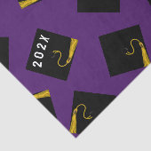 Afscheidscadeau Paars Tissuepapier (Detail)