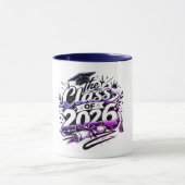 Afscheidscadeau voor klas van 2026, mok 330 ml (Midden)