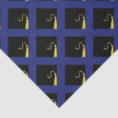 Afscheidscadeaus Blauw Tissuepapier (Detail)