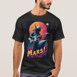 Afscheidscadeaus Grafisch ontwerp Ik Ga Naar Mars T-shirt