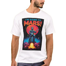 Afscheidscadeaus Grafisch ontwerp Ik Ga Naar Mars