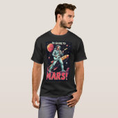 Afscheidscadeaus Grafisch ontwerp Ik Ga Naar Mars T-shirt (Voorkant volledig)