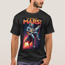Afscheidscadeaus Grafisch ontwerp Ik Ga Naar Mars
