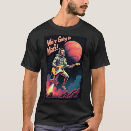 Afscheidscadeaus Grafisch ontwerp We gaan naar Mar T-shirt