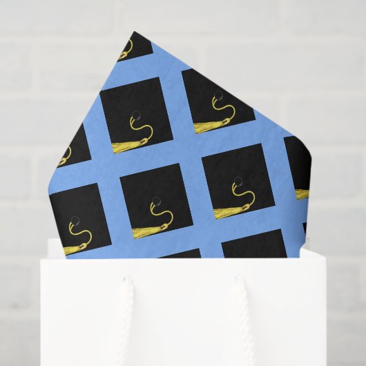 Afscheidscadeaus Lichtblauw Tissuepapier (Cadeauzakje)
