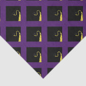 Afscheidscadeaus Paars Tissuepapier (Detail)