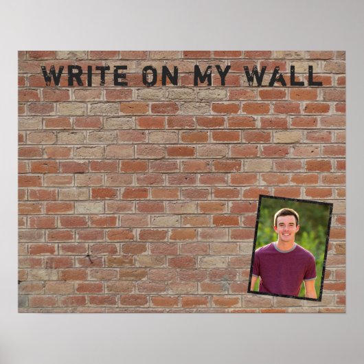 Afscheidscadeaus Tekeningen Herinnering Poster (Voorkant)