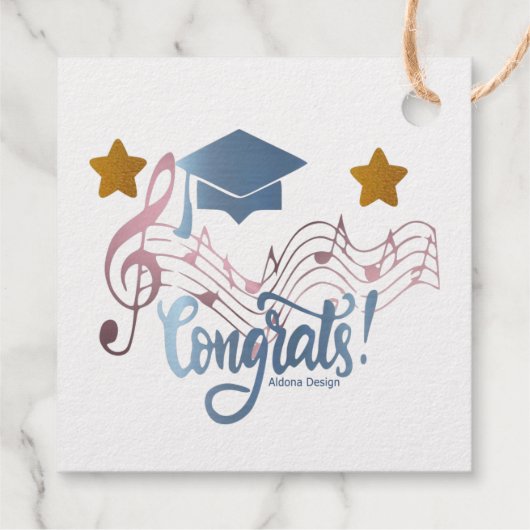 Afscheidscadeautag Bedankjes Labels (Achterkant)