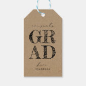 Afscheidscadeautag Cadeaulabel (Voorkant)