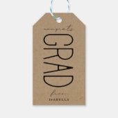 Afscheidscadeautje label cadeaulabel (Voorkant)