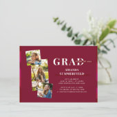 Afscheidsceremonie 2025 Afstudeerfoto's Feest Kaart (Staand voorkant)