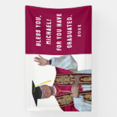 Afscheidsceremonie Katholieke School Spandoek (Verticaal)