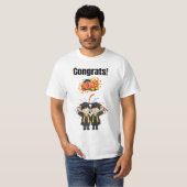 Afscheidsceremonie klas 2026 t-shirt (Voorkant volledig)