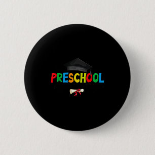 Afscheidsceremonie kleuters afstudeerleraar leerli ronde button 5,7 cm