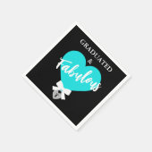 Afscheidsceremonie met feestelijke viering  servet (Hoek)