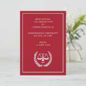 Afscheidsceremonie Rechtenfaculteit Aankondiging (Staand voorkant)