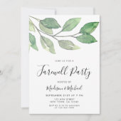 Afscheidsfeest Kaart (Voorkant)