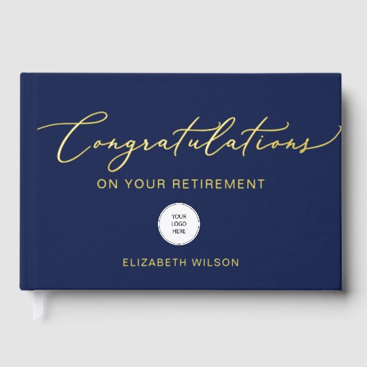 Afscheidsfeest logo Navy verlaat partij Gastenboek (Voorkant)