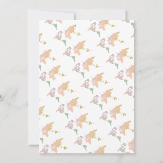 Afscheidsfeest reizen gaat weg save the date (Achterkant)