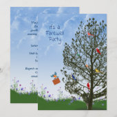 Afscheidsfeest voor collega kaart (Voorkant / Achterkant)