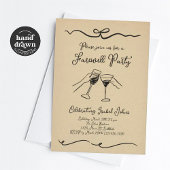 Afscheidsfeest voor vrouw of Man Kaart