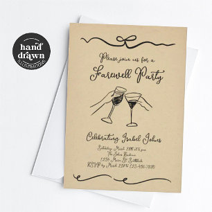 Afscheidsfeest voor vrouw of Man Kaart