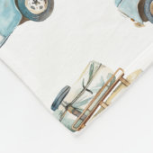 Afscheidsfeest We zullen je auto achtergrond misse Fleece Deken (Hoek)