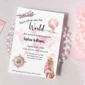 Afscheidsfeest wereldreis gaat weg kaart