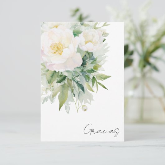 Afscheidsfeestje voor de Bruid Afscheid van de Bru Bedankkaart (Staand voorkant)