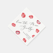 Afscheidsfeestje voor de bruid: Kus de juffrouw ge Servet (Hoek)