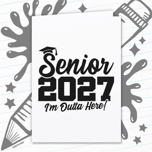 Afscheidsgedachte voor de eindexamenklas van 2027 kaart
