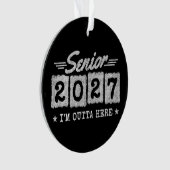 Afscheidsgeschenk Einstufung Jaar Afstudeerklas 20 Ornament (voorkant)