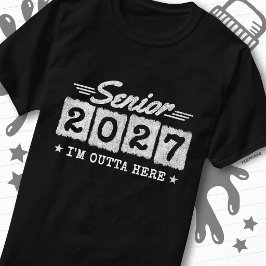 Afscheidsgeschenk Einstufung Jaar Afstudeerklas 20 T-shirt