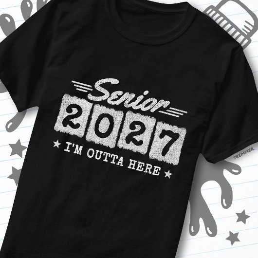 Afscheidsgeschenk Einstufung Jaar Afstudeerklas 20 T-shirt