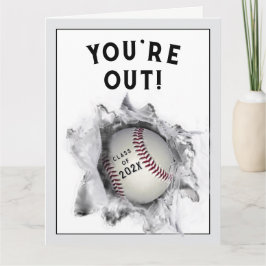 Afscheidsgeschenk honkbal 2023 kaart