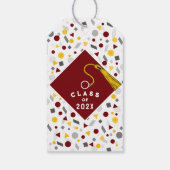 Afscheidsgeschenklabels diploma-uitreiking 2026 cadeaulabel (Achterkant)