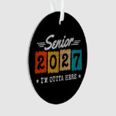Afscheidsgraad Citaten Afstudeerklas 2027 Ornament (voorkant)
