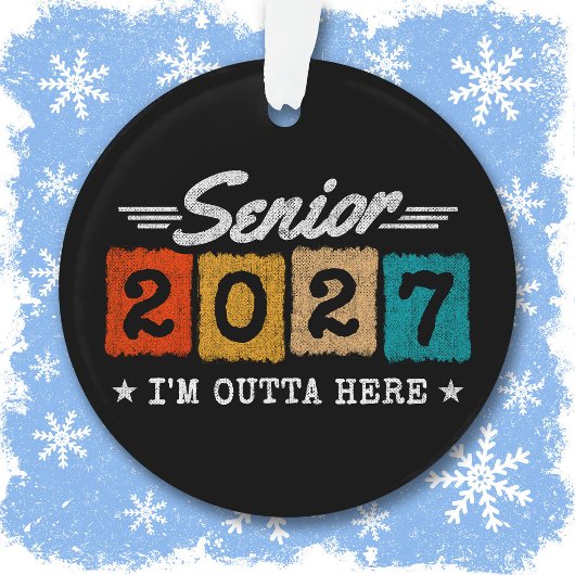 Afscheidsgraad Citaten Afstudeerklas 2027 Ornament