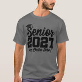 Afscheidsgrap voor de klas van 2027 t-shirt (Voorkant)