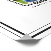 Afscheidsherinnering handtekening poster (Hoek)