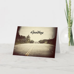 Afscheidskaart Kaart