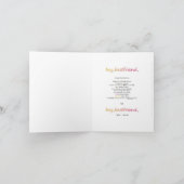 Afscheidskaart Kaart (Binnen)