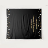 Afscheidsklas 2020 aangepaste felicitaties afstude wandkleed (Voorkant (horizontaal))