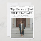 Afscheidskrant Unieke Leuke Fotocollage Kaart (Voorkant)